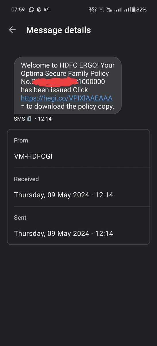 parthvable1's tweet photo. @HDFCERGOGIC how come its possible to debit 15%  if customer is just cancelling policy within 24hr &amp; buying other hdfc ergo policy? #nocustomer flexible? #hdfcmediclaim cancel in 24hrs is 15%. Chronology - 08/05, 20:34, bought policy, 09, 12:14, bought new &amp; 12:44 mail for cancel https://t.co/VvFTzu2Esw