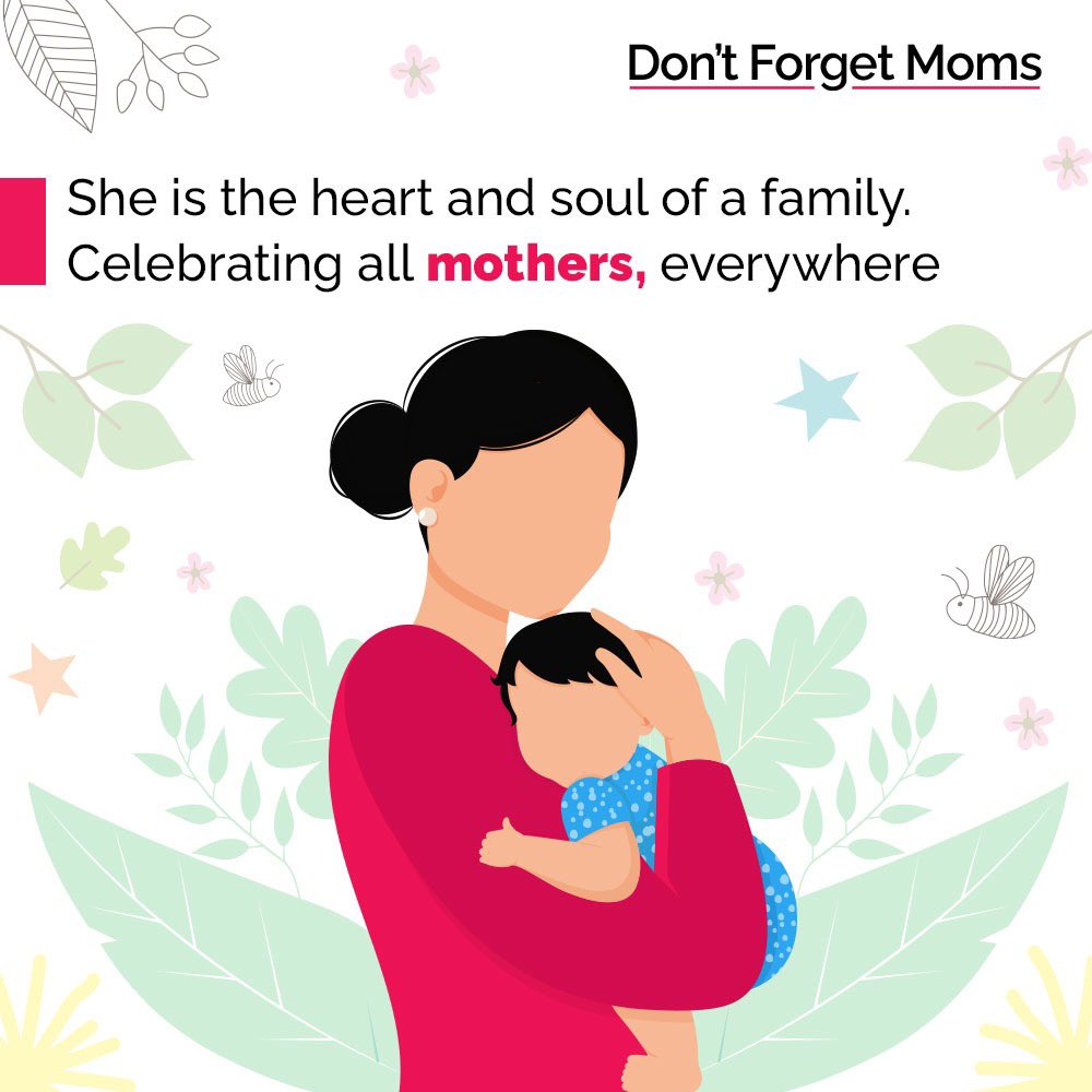 On this special day, we honor the incredible journey of motherhood. Let's continue advocating for maternal health, ensuring every mom gets the care and support she deserves. 
Together, we can make a difference!
#MotherDay