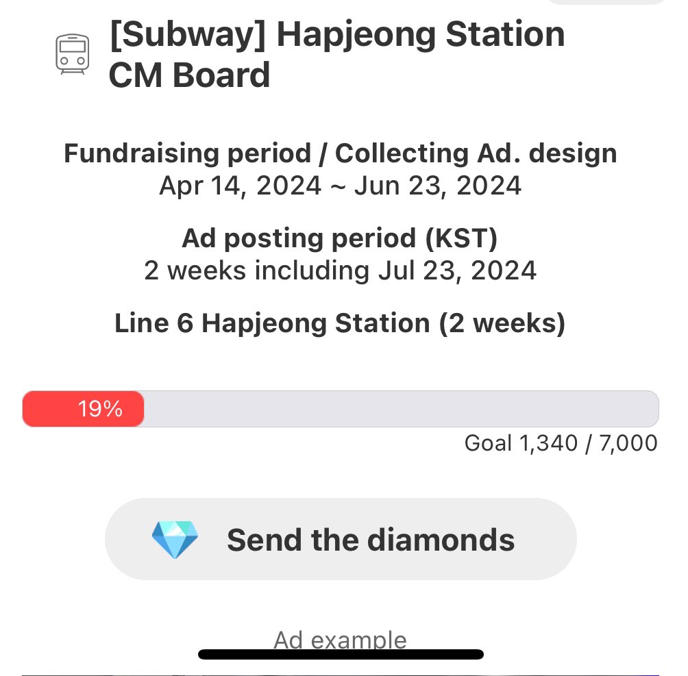 [🗳️] CHOEAEDOL FAN SUPPORT 🎯 1340/7000 diamonds 42 DAYS LEFT! You may purchase your own diamonds or donate any amount to our @YJFSFunds! Let’s reach our goals for Jaehyuk. ALL IN FOR JAEHYUK #YOONJAEHYUK #윤재혁 #ユンジェヒョク @treasuremembers
