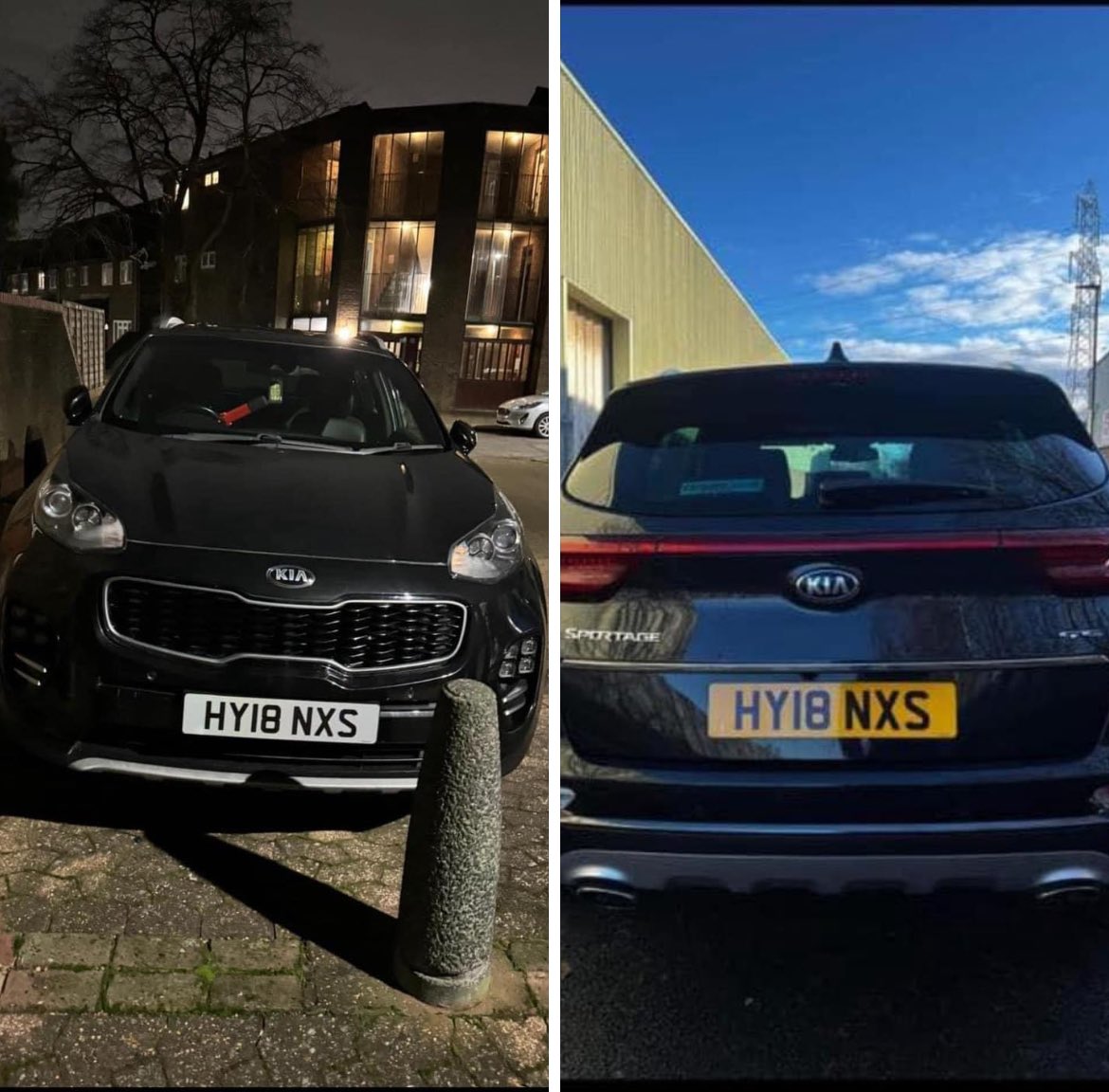 Crime ref 01/329691/24

‼️STOLEN‼️  kia sportage reg HY18 NXS from #dagenham  sheppey road,if someone see this car or something similar in your area please contact 101 or message the page @MPSBarkDag