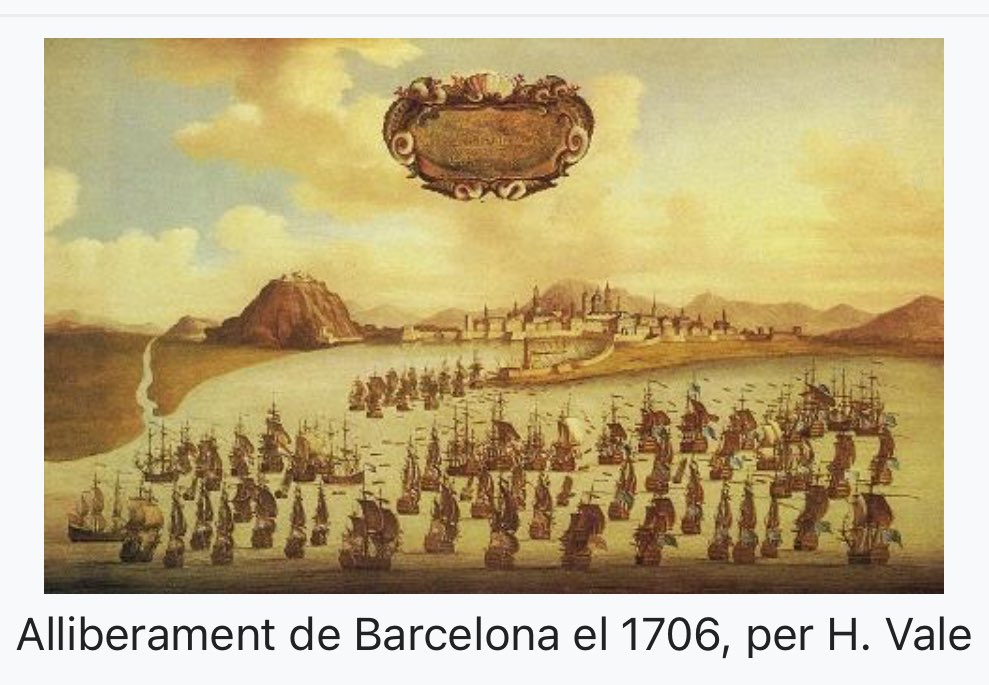 #TalDiaComAvui,  el 12 de maig de 1706,  després del setge fallit de Barcelona, Felip V va fugir precipitadament amb el seu exèrcit en desbandada.

Bon dia i  #ALesUrnesCatalans