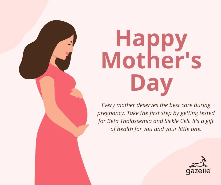 Happy Mother's Day to all the incredible moms out there! Let's celebrate by prioritizing maternal health.Take the first step by getting tested for #BetaThalassemia and #SickleCell. It's a gift of health for you and your little one. 

#MothersDay #MaternalHealth #earlydetection