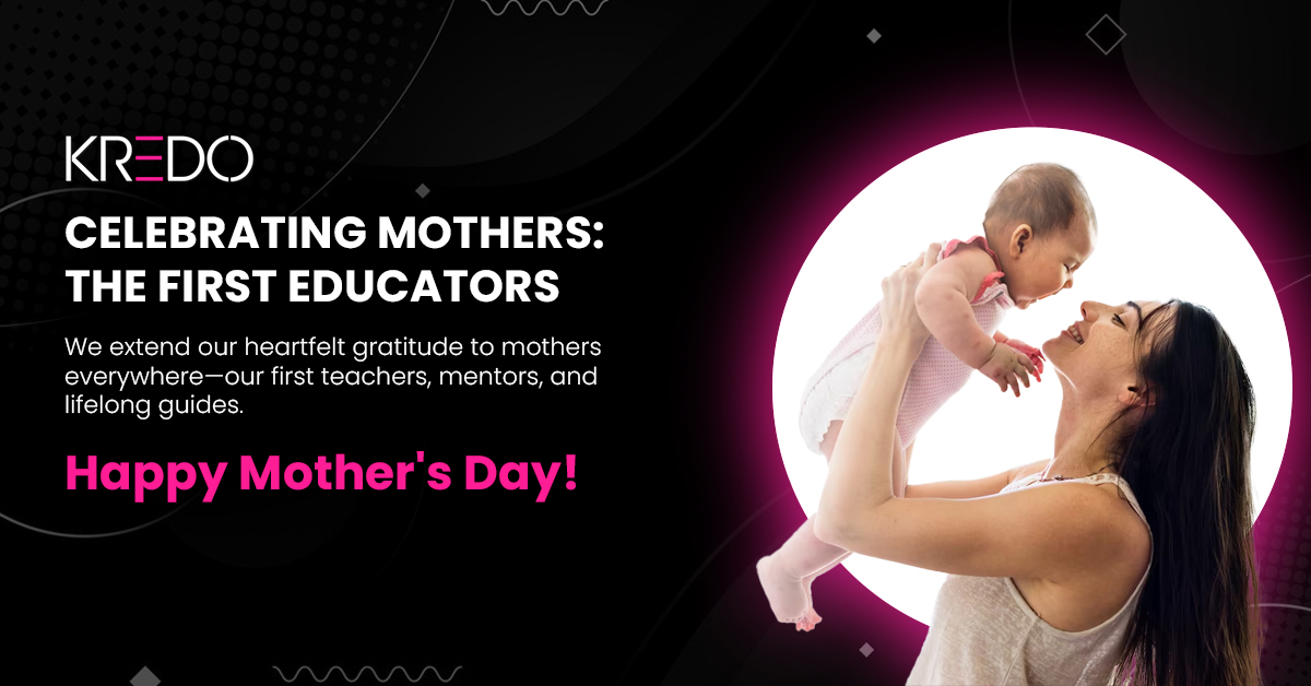 Happy Mother's Day from all of us at KREDO! 

Today, we honor the nurturing spirit and boundless love of mothers everywhere. 

Thank you for your endless support, guidance, and inspiration. 

 #MothersDay #Gratitude #KREDO