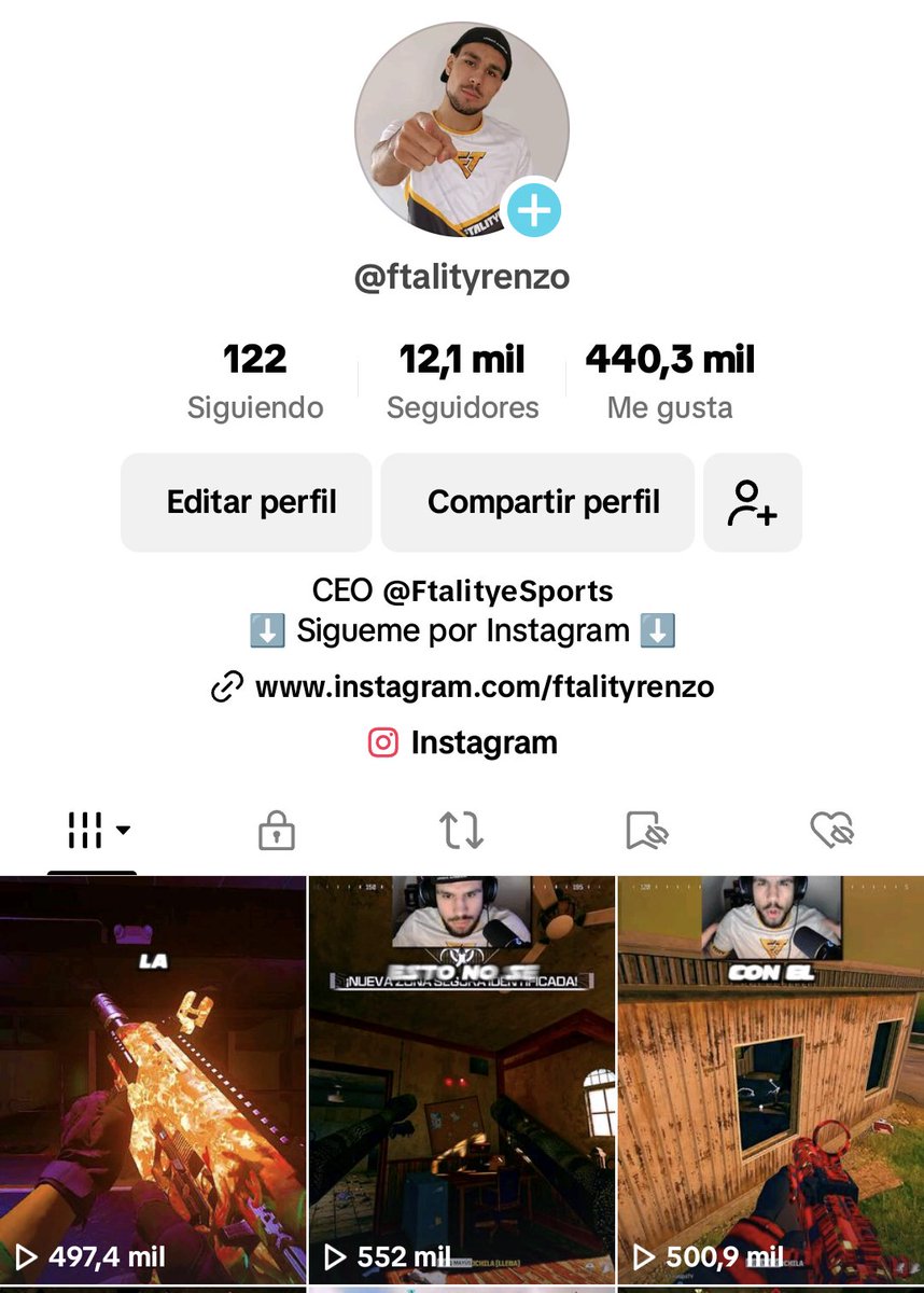Llevo mi primer mes creando contenido en serio, desde que me compré mi nuevo Micro. 
Y ya tengo 3 vídeos con 500mil visualizaciones 🥺
Gracias por el apoyo y solo es el comienzo 🤝💛