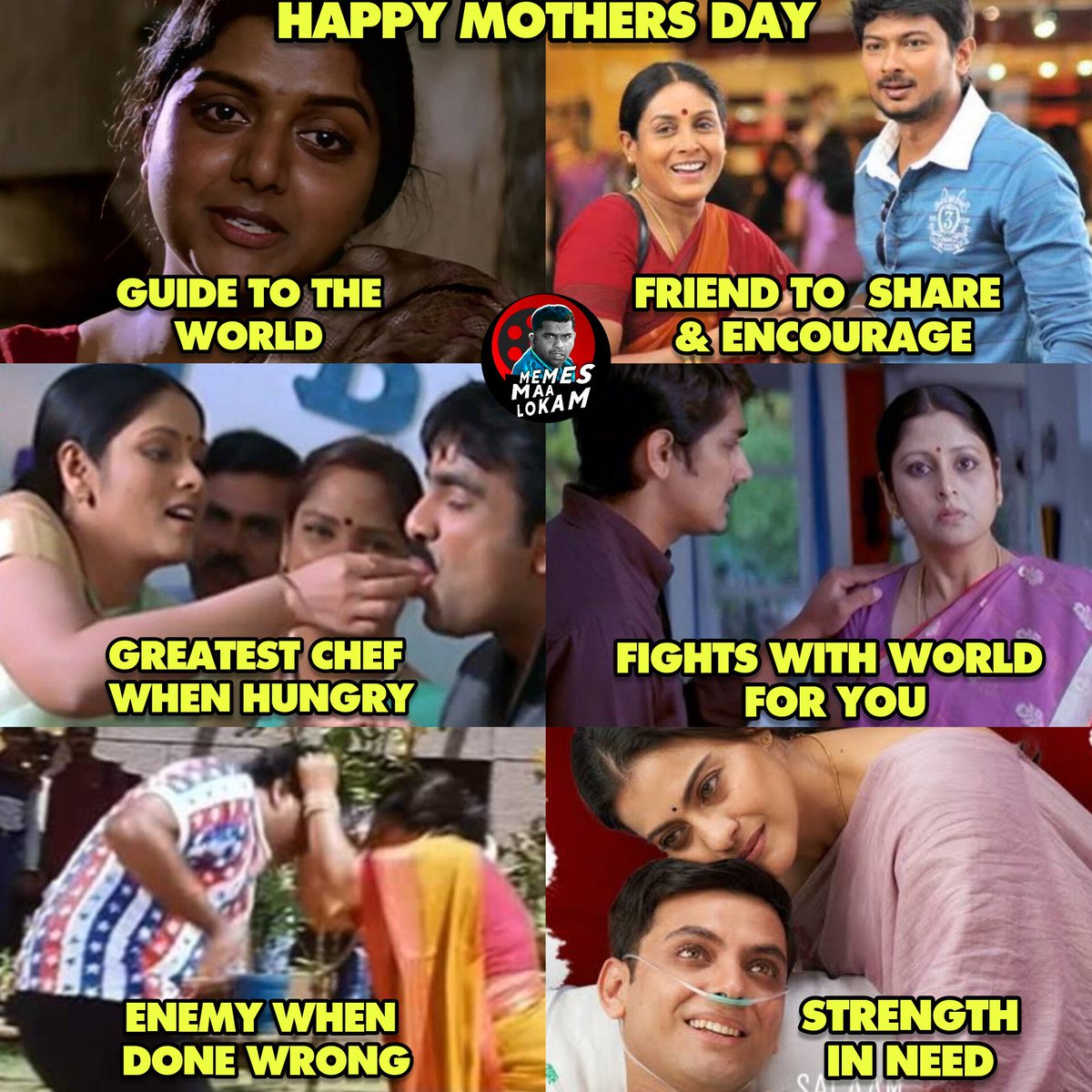 HAPPY MOTHERS DAY 🙏💐 #mother #Amma #Strength #Supportsystem #fighter #Chef #Guide #Friend #God #Allinone #Happymothersday #Nurse #Children #Generations #Force #Love #Bonding #Chatrapathi #Bommarillu Follow @Nb4Ea 👈