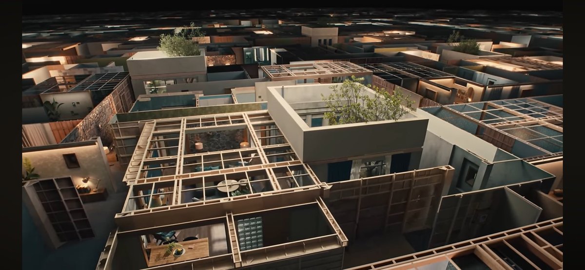 ilsansqueen's tweet image. the come back to me mv displays MAP OF JOON’S SOUL im crying 😭 the color palette, the rooms, the patterns.