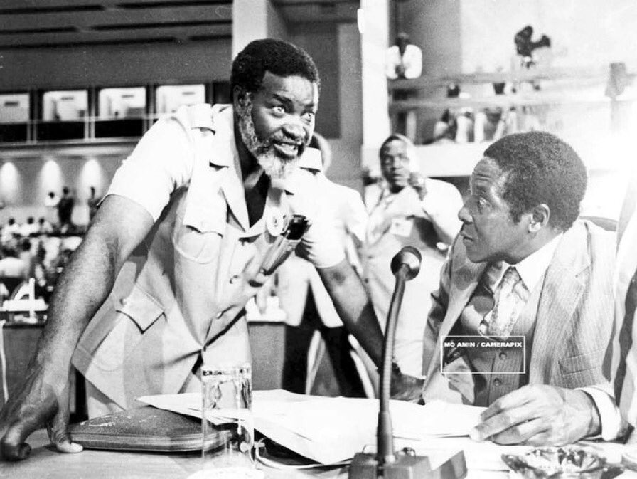 Happy 95th birthday to the esteemed Sam Nujoma, a beacon of liberation and unity in Africa.‼️

Your leadership as the founding president of Namibia and SWAPO political party has left an indelible mark on history. 

From your comrades in ZANU PF, we celebrate your enduring legacy