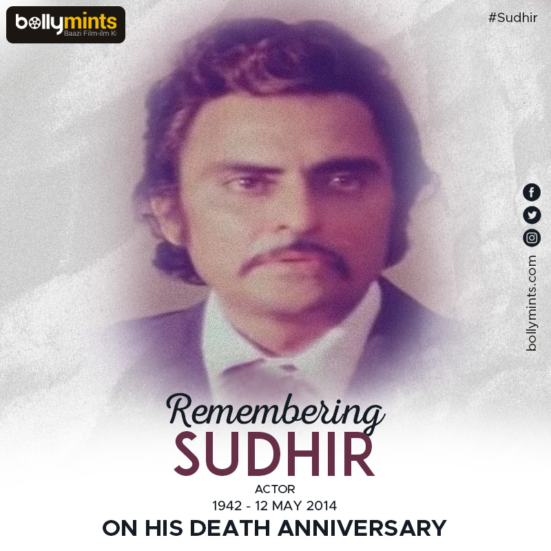 Remembering Actor #Sudhir Ji On His #DeathAnniversary !
#BhagwandasMoolchandLuthria #SheilaRay #AshokBanker