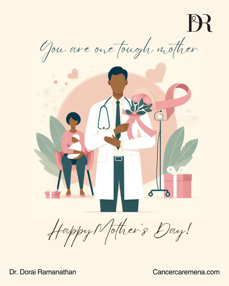 Happy Mother's Day to all the incredible mothers out there, especially those supporting loved ones through their cancer journey. You are one tough mother! 💪❤️ 

#mothersday #cancerjourney #toughmother #dubai #duabilife #cancer #oncologist