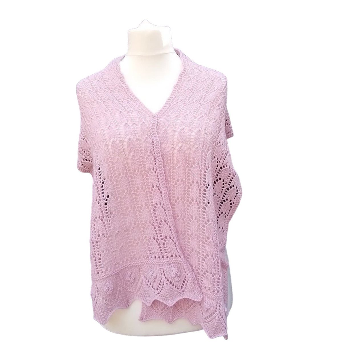 Check out this beautiful hand-knitted lacy shawl in light pink alpaca and wool mixed yarn! It's perfect for adding a touch of elegance to any outfit. Get yours today from #Knittingtopia on #Etsy knittingtopia.etsy.com/listing/167996… #knittedshawl #ladiesshawl #handmade #craftbizparty #MHHSBD