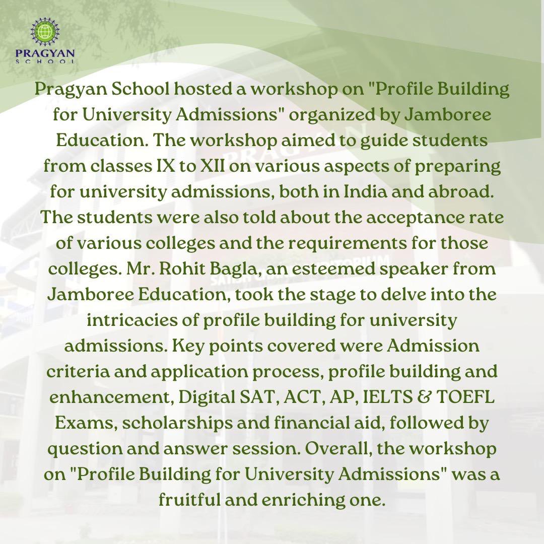 Pragyan School, Greater Noida tweet media