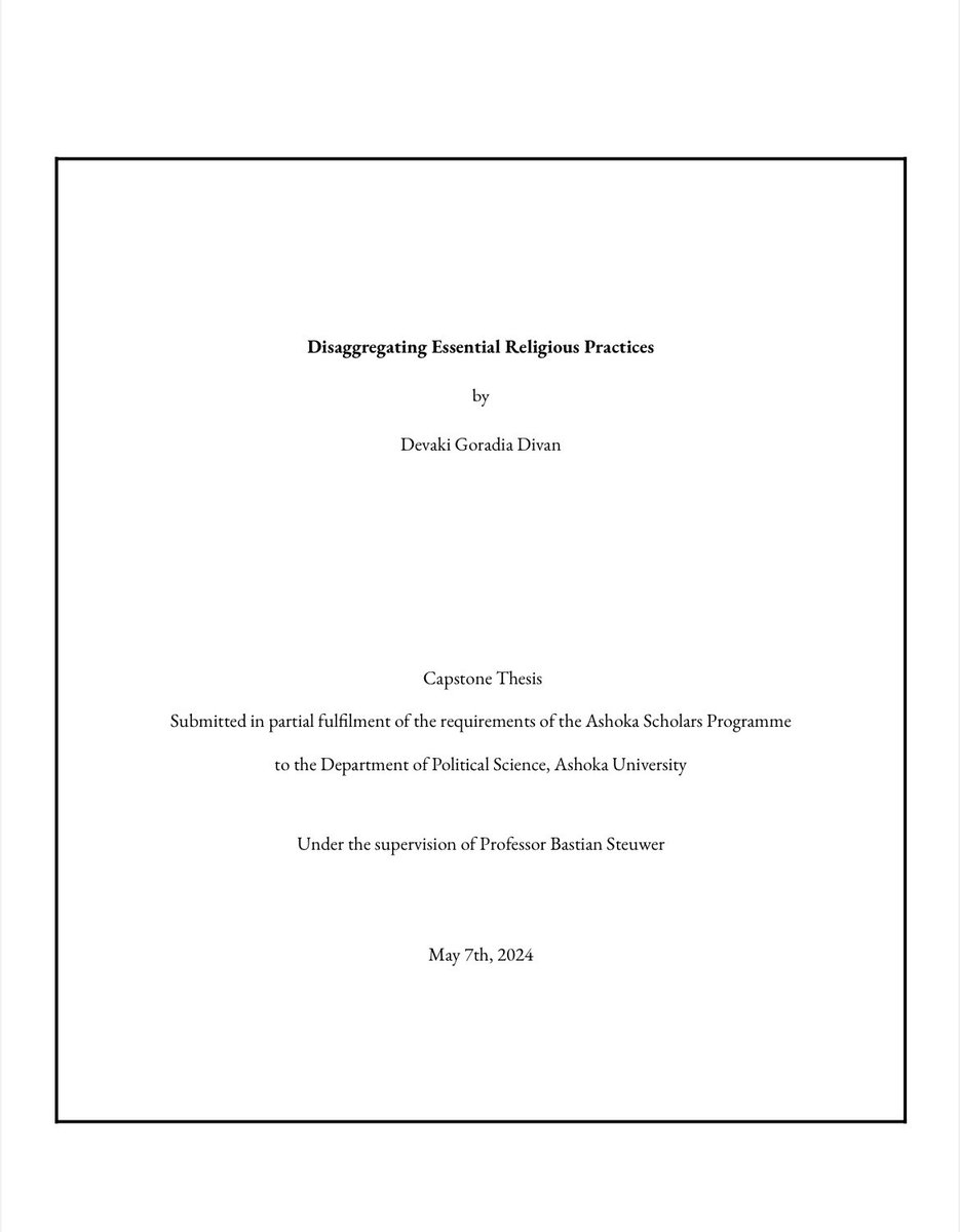 devakiahilya's tweet image. Last week, I turned in my undergraduate thesis. A huge thank you to everyone who helped me, in small ways and big, to complete this project. More than anything written in its pages, I am proudest to have been raised by the women to whom my thesis is dedicated. Happy Mother’s Day!