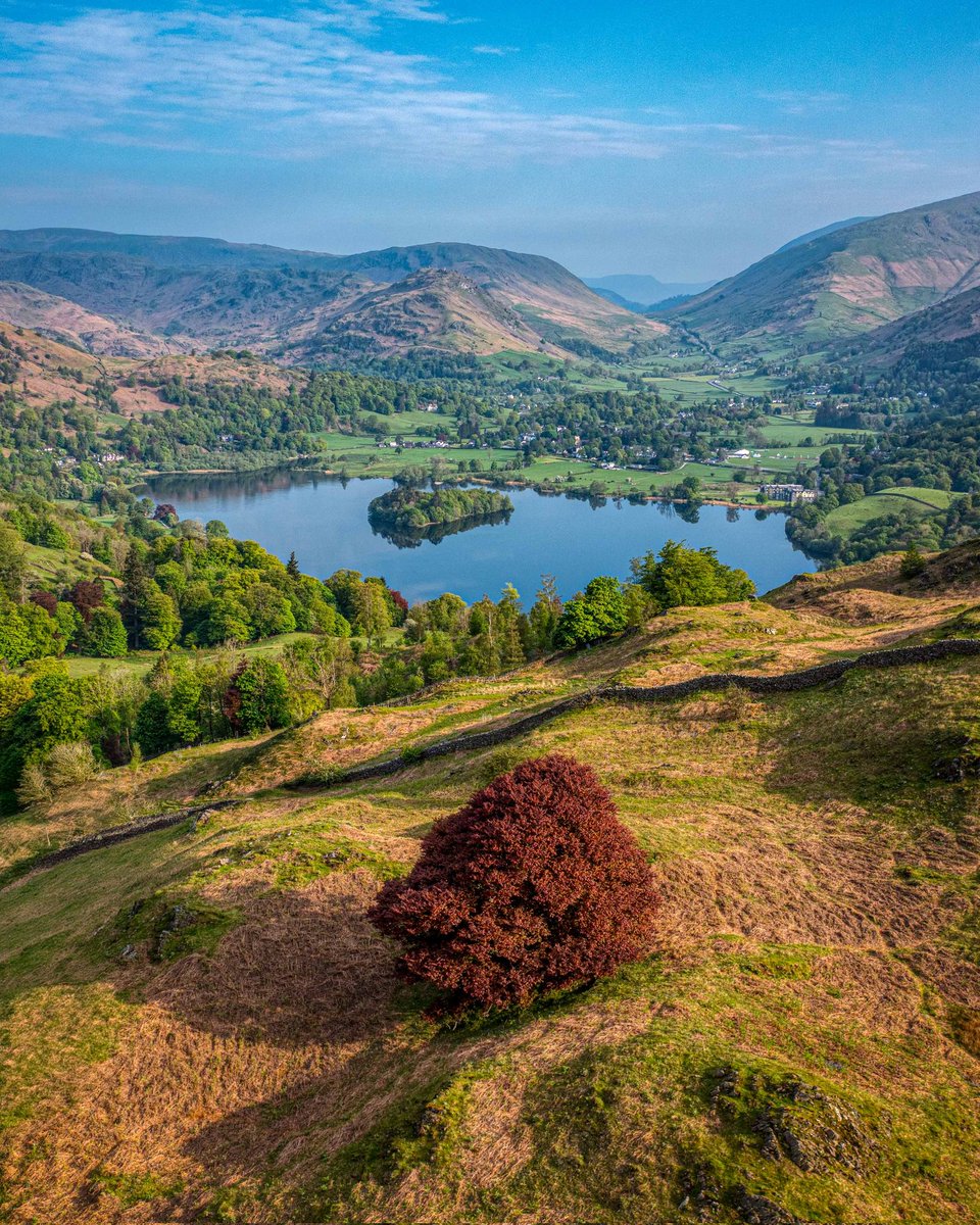 Morning everyone hope you are well. An idyllic Grasmere in all its spring splendour. Have a great day. #LakeDistrict @keswickbootco
