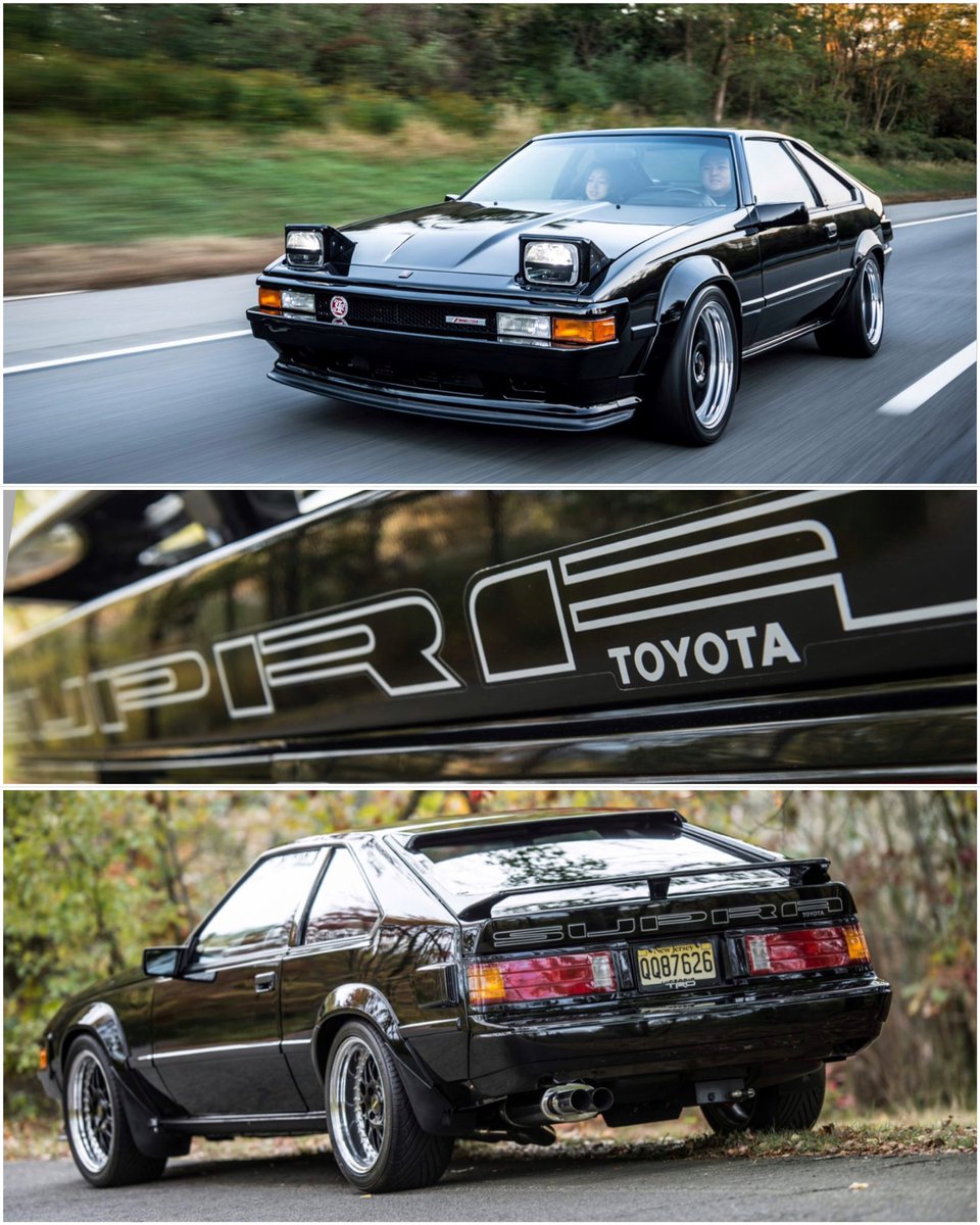 Ahhh, #SupraSunday. Here’s a black beauty from 1985. 🖤

🔑 Jason Poco / 📷 Michael Mauro/Petrolicious 

#トヨタ #セリカ #スープラ
#Toyota #Celica #Supra #名車探訪