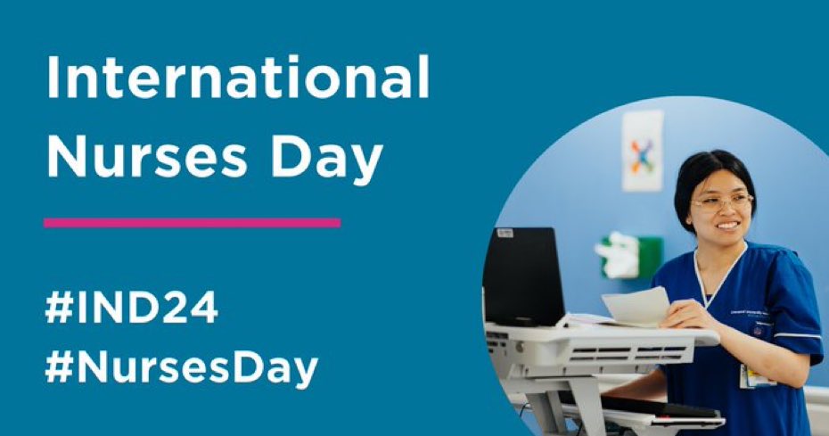 Thank you to all the great nurses - including many relatives, friends, colleagues, students 🫶🏼 #IND24 #NursesDay2024