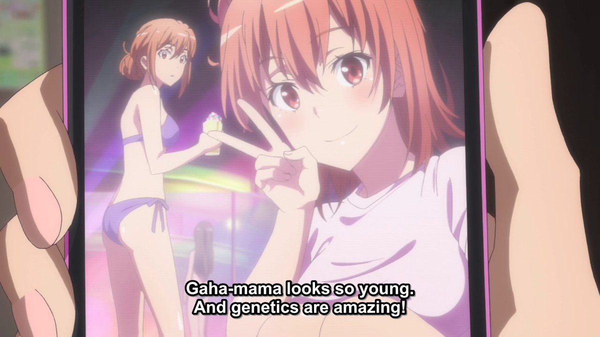 TheSliceofAnime's tweet image. My Teen Romantic Comedy SNAFU 💜🧡