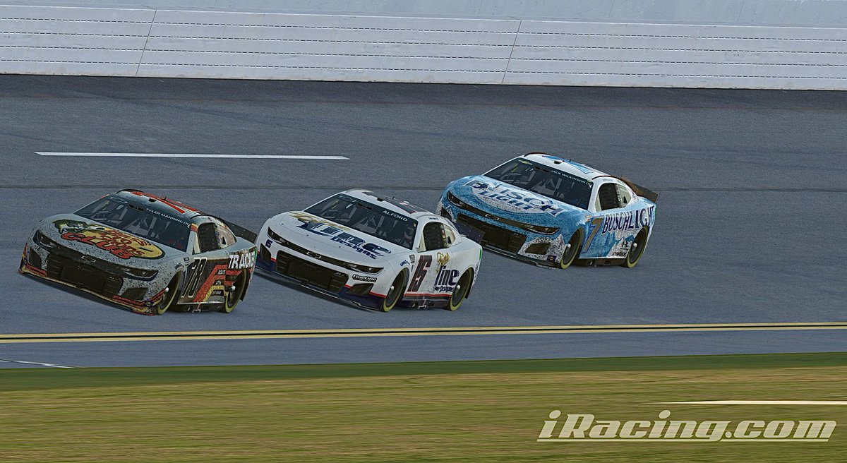 Had a stupid fast @TeamContigg powered car tonight in the @HighOctaneSS Daytona 500. Unfortunately, I got involved in multiple incidents and just couldn’t stay clean. -52 Laps | P16 Onto Atlanta - I have good luck there, let’s hope it’s better than Daytona.