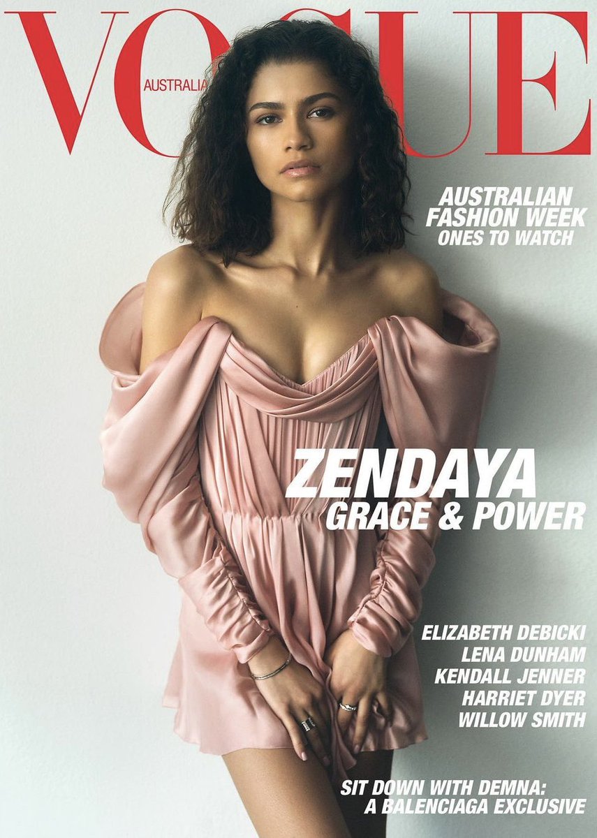 Zendaya graced the covers of three Vogue issues during Challengers era.