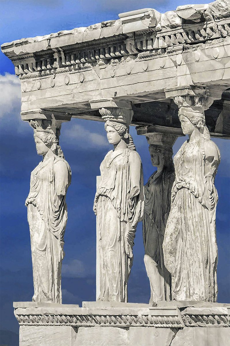 The Porch of the Caryatids, Acropolis of Athens