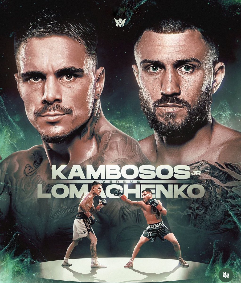 The skills that Loma possess are phenomenal, but the desire @georgekambosos has is unquestionable. Looking forward to a sensational fight between to class operators.