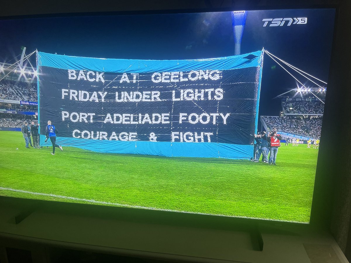 “Haha dumbass whoever did this wrong spelling of #Adelaide for the #AFL Port Adelaide Power PAPs! #sportscomedy “ MykAussie.tv/afl