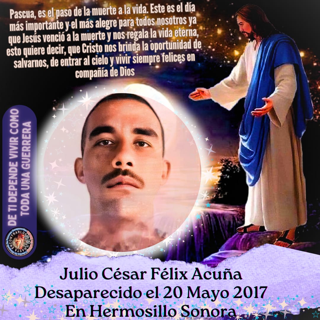 #TeBuscamosJulioCésarFélixAcuña #Desaparecido el 20/05/2017 
en #Hermosillo, #Sonora #México 🇲🇽
Via @CeliaAcuaMoren1
#RTsSolidarios 
@sangrederebelde