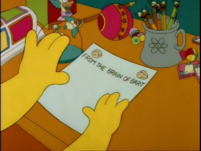underrated early simpsons bit: the fact that seemingly everyone in town has their own personalised letterheads