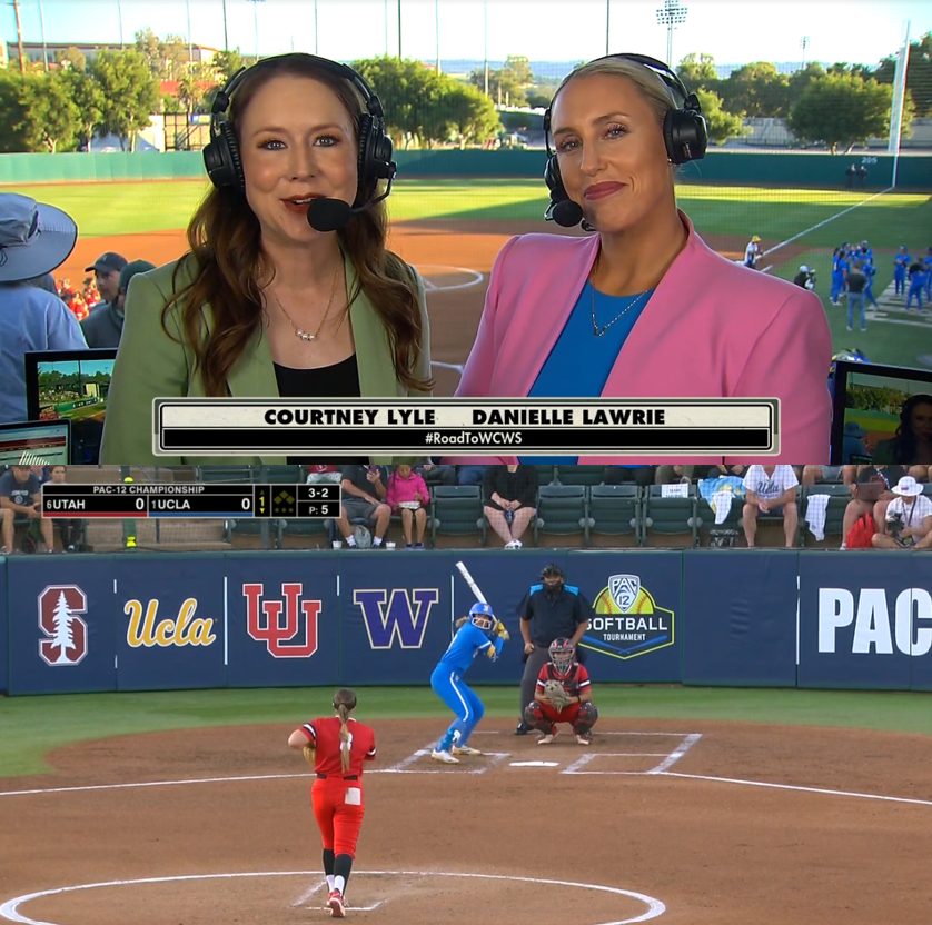 Softball has long been a signature @pac12 sport. Now on ESPN2, the conference crowns a champion for the final time as Utah takes on UCLA. 🥎 @sportney_lyle & @daniellelawrie5 (the @UWSoftball legend and one of the Pac-12's all-time greats) have the call. #RoadtoWCWS