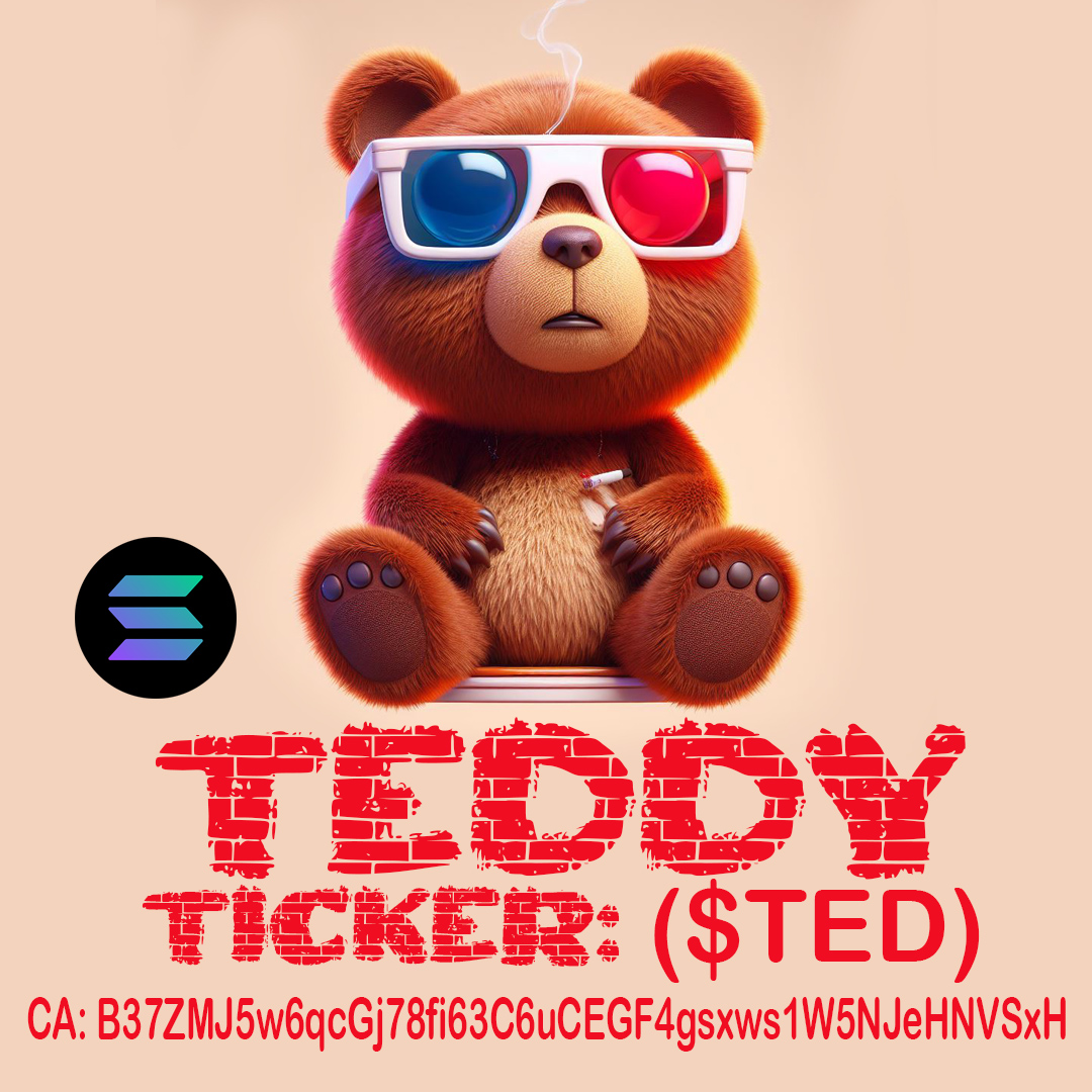 TedCrypt's tweet image. Make Sure You Pay attention to ticker to get the correct Teddy CA: B37ZMJ5w6qcGj78fi63C6uCEGF4gsxws1W5NJeHNVSxH
myteddycrypto.com