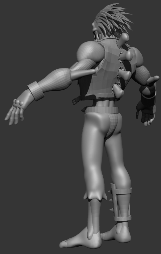 Rcline891's tweet photo. Lord Raptor model update, been inspired to get this metal maniac finished with all the fight game news and projects going on. #Darkstalkers #3dcharacter #zbrush https://t.co/bh1NbWIqvP