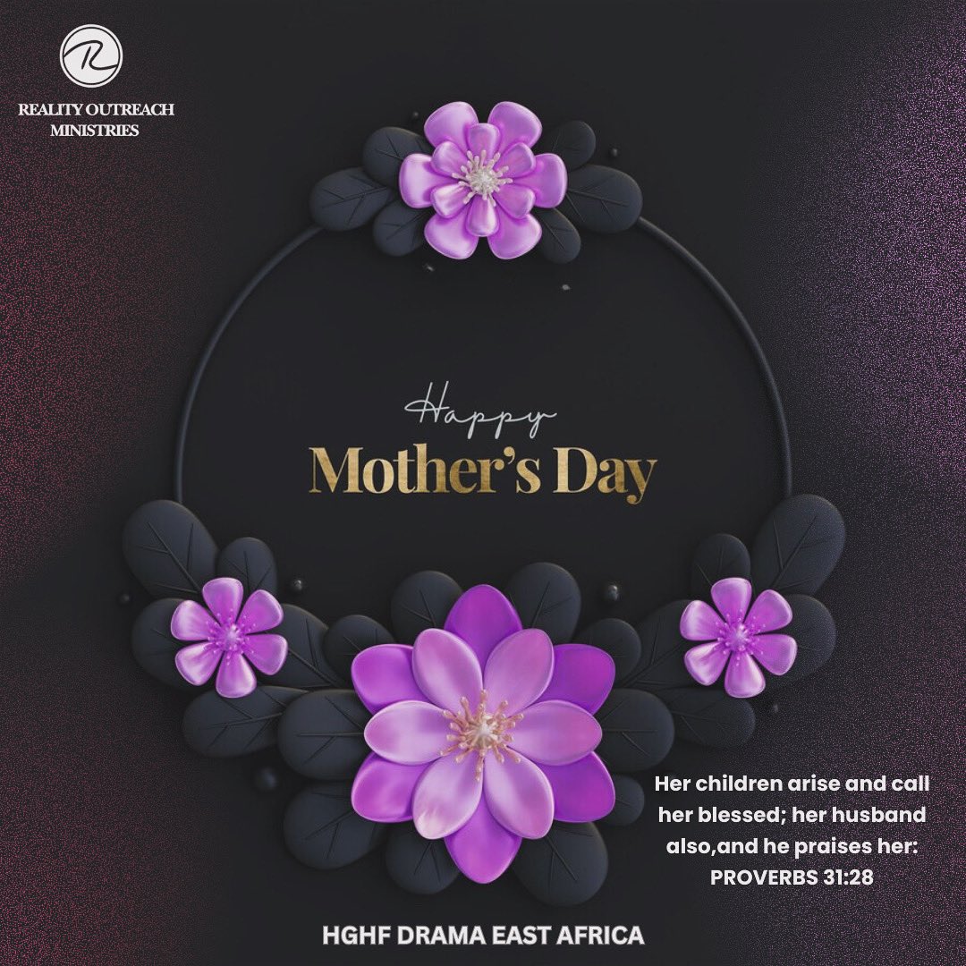 Happy Mother's Day to all mothers. You are blessed.
#MothersDay2024 
#ReachingTheNations 
#CommunityImpact 
#ContentCreation
#Partnership
#Harvest
#RealityStrikes
#Drama 
#OneProductionAtaTime 
#LiveDrama #JesusLovesYou
#Fundraising
#TransformingLives
#Takingcitiesforthekingdom