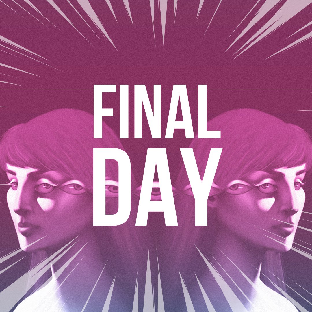 Today is the FINAL day of MIAF!

We've had an incredible time celebrating the art of animation!
🌟 Full day: International Competition, discussion about Australian Animation In A Time Of A.I. and of course – Best of the Fest!
miaf.net

#MIAF2024 #MIAF #AnimatedArt