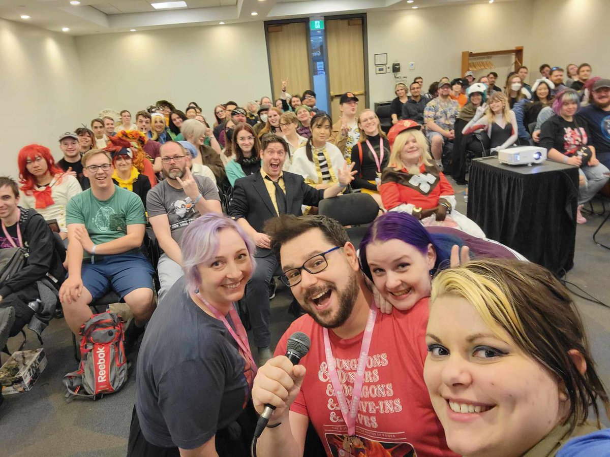 dork_tales's tweet photo. Thanks to everyone who came out to our panels at Otafest! It was an absolute pleasure and treasure to spend these hours with you. 

And a special thanks to everyone who helped design the "Friend Ships of Rosetta" campaign setting during Worldbuilding 101!
#otafest #dnd #dorktales https://t.co/utt0NSSnwm