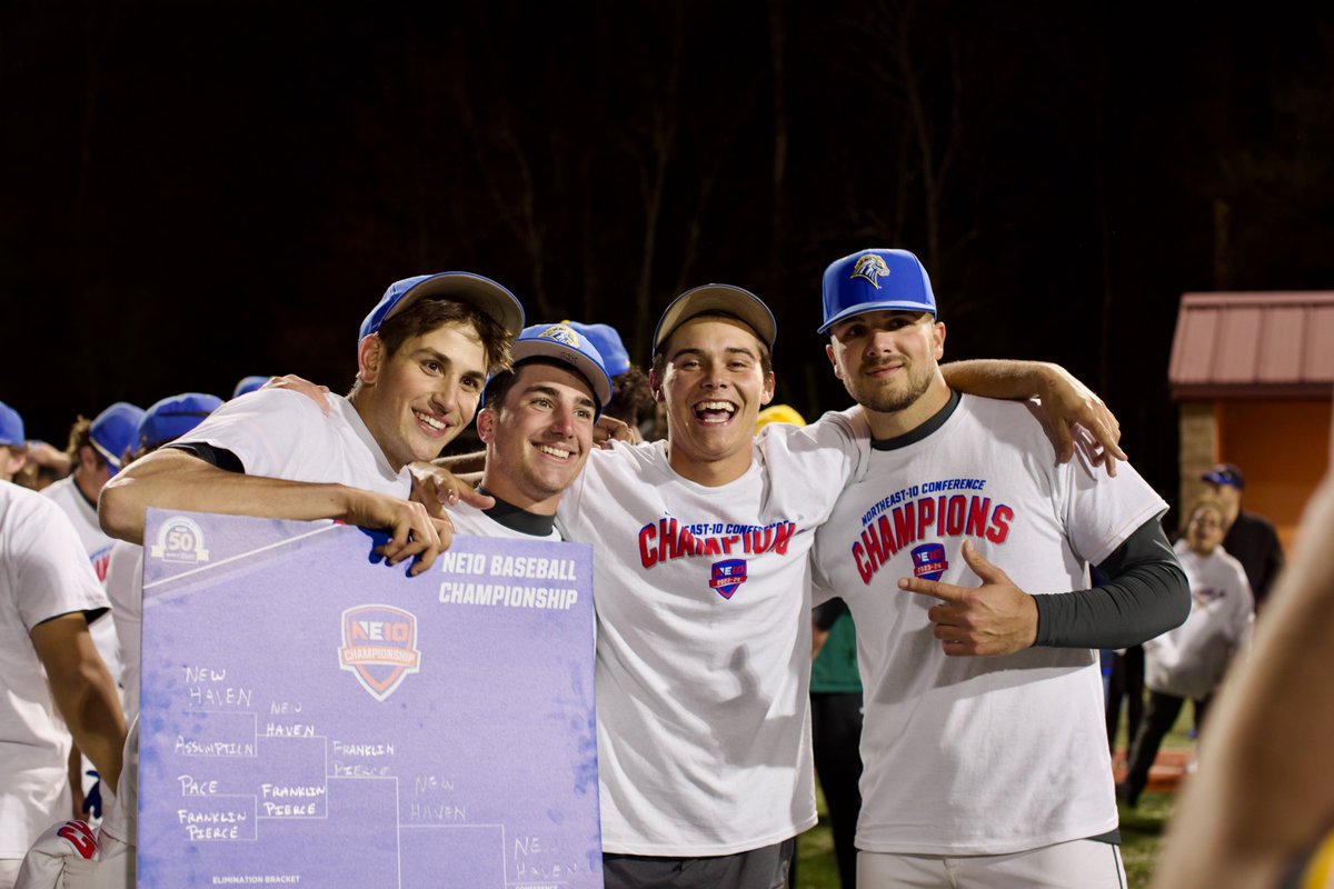 The NE10 (@thenortheast10) on Twitter photo <a href="/UNewHavenBASE/">New Haven Baseball</a> @UNHChargers More 📸 from Rindge!
<a href="/UNewHavenBASE/">New Haven Baseball</a> punches their ticket to the NCAA Tournament! <a href="/UNewHavenBASE/">New Haven Baseball</a> @UNHChargers More 📸 from Rindge!
<a href="/UNewHavenBASE/">New Haven Baseball</a> punches their ticket to the NCAA Tournament!