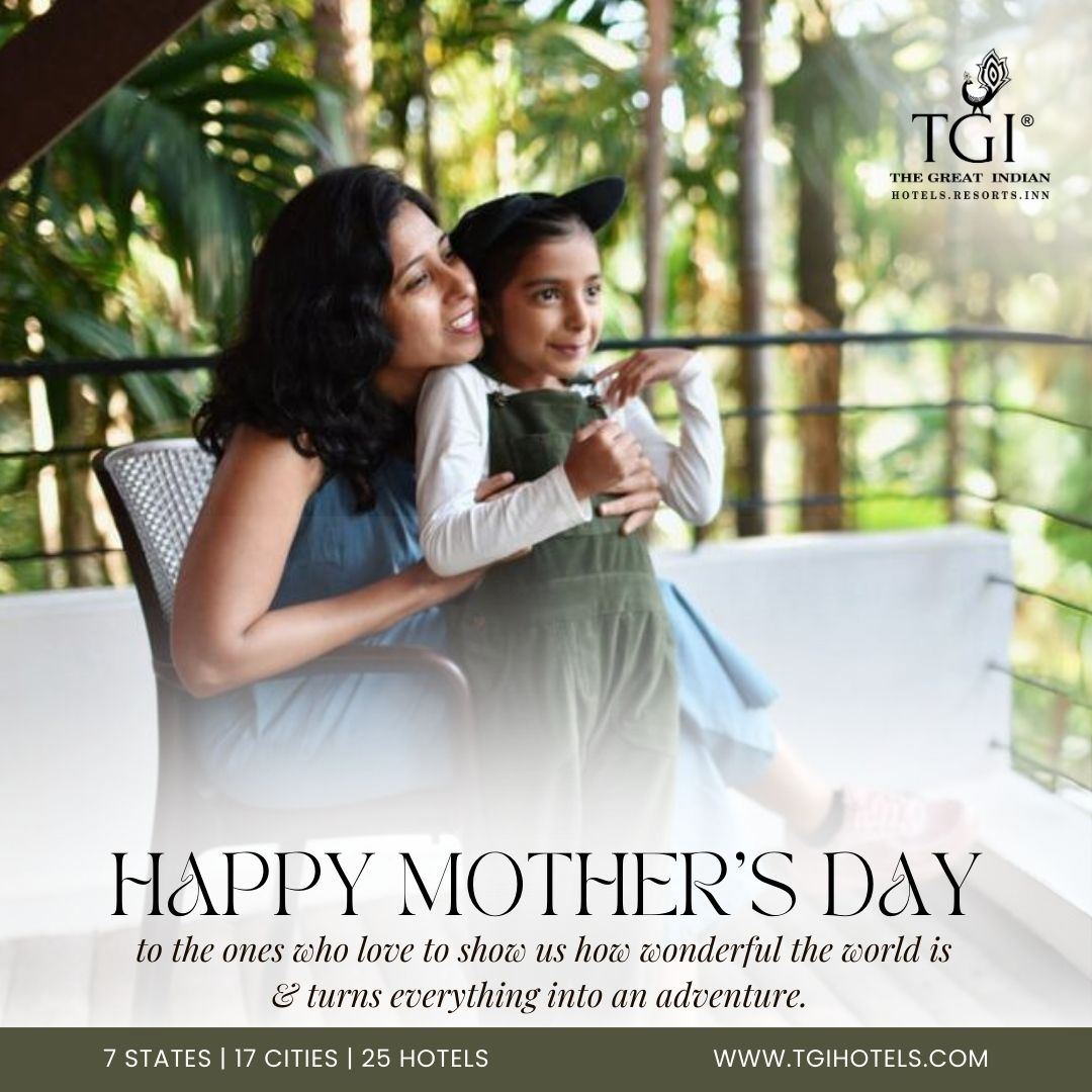 Happy #MothersDay to all mothers who show us how wonderful the world is and turn everything into an adventure. Your love and spirit bring magic to our lives every day. #ThankYouMom for being our guiding light and inspiration.  
#TeamTGI  #MomLove #Motherhood #MomLife