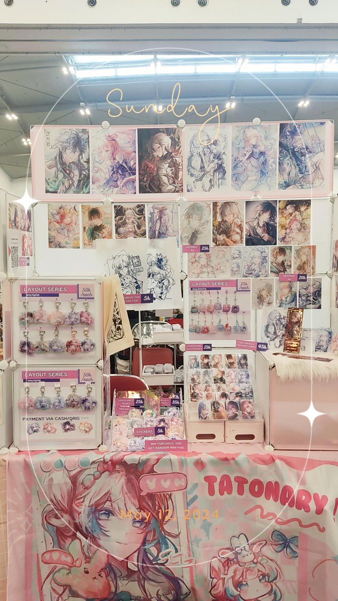 DAY 2 IKZZ!!! #cf18

Also for people who look for focalors furina standee i found 2 more on storage but I'll not display it, please ask for it if you interested thank you so much (≧∇≦)/ 

SEE YOU GUYS THEREE!! 🫶🫶