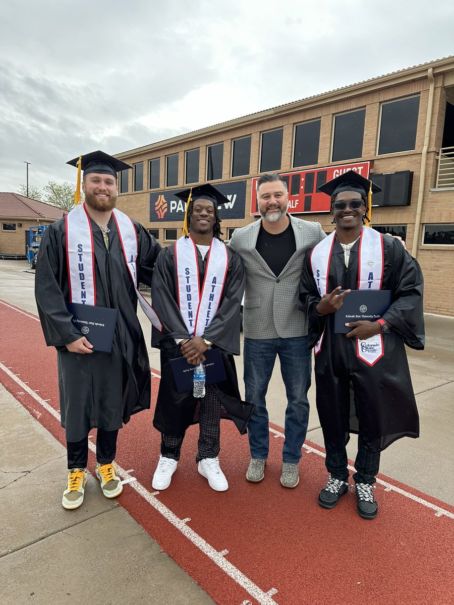 Proud of the 14 members of Pack Football that walked across that stage today! Just the beginning of great things in store for these men! #ToTheTop