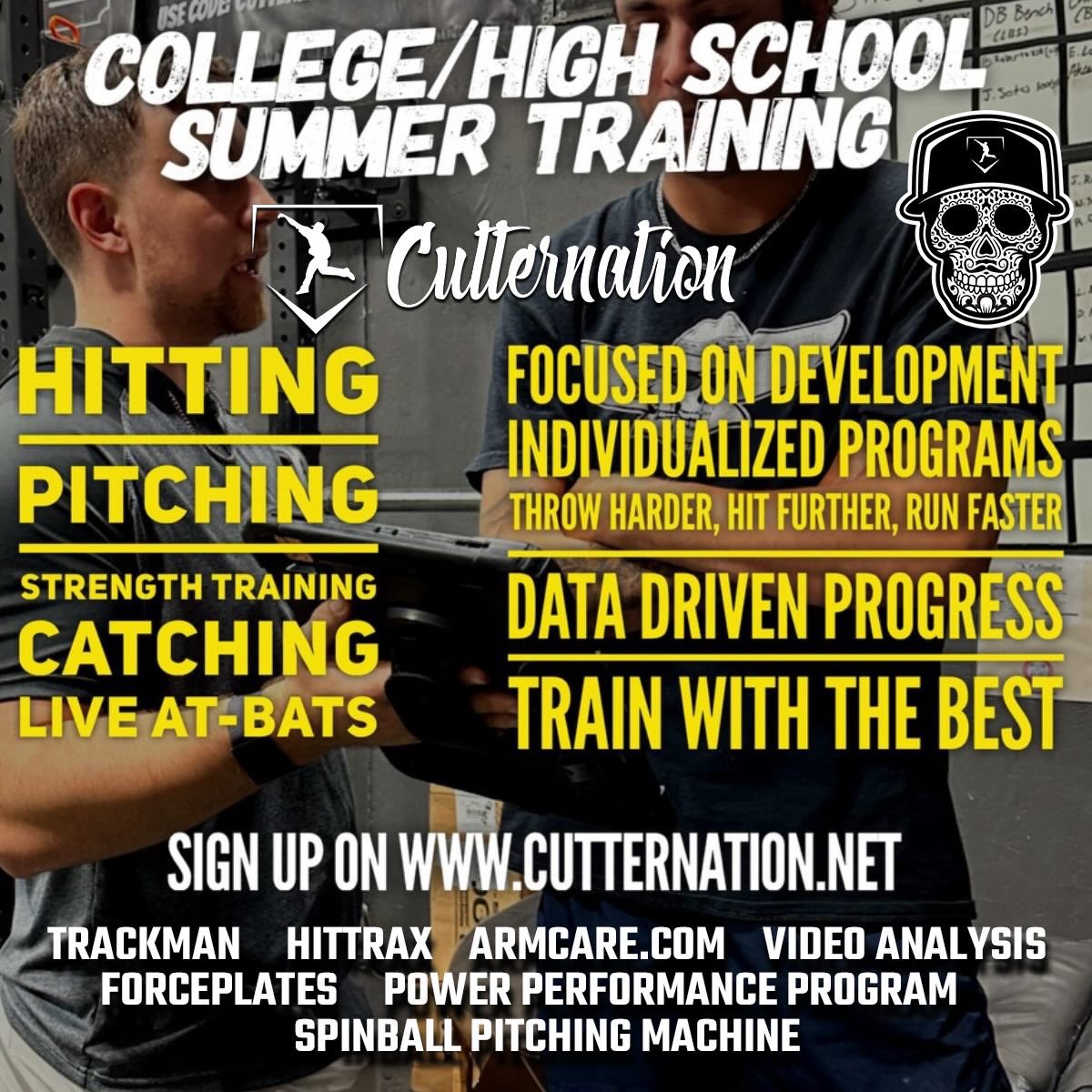 Cutternation summer training for high school and college training. Get better at your game today. Check out our training schedule morning times coming soon. cutternation.net.