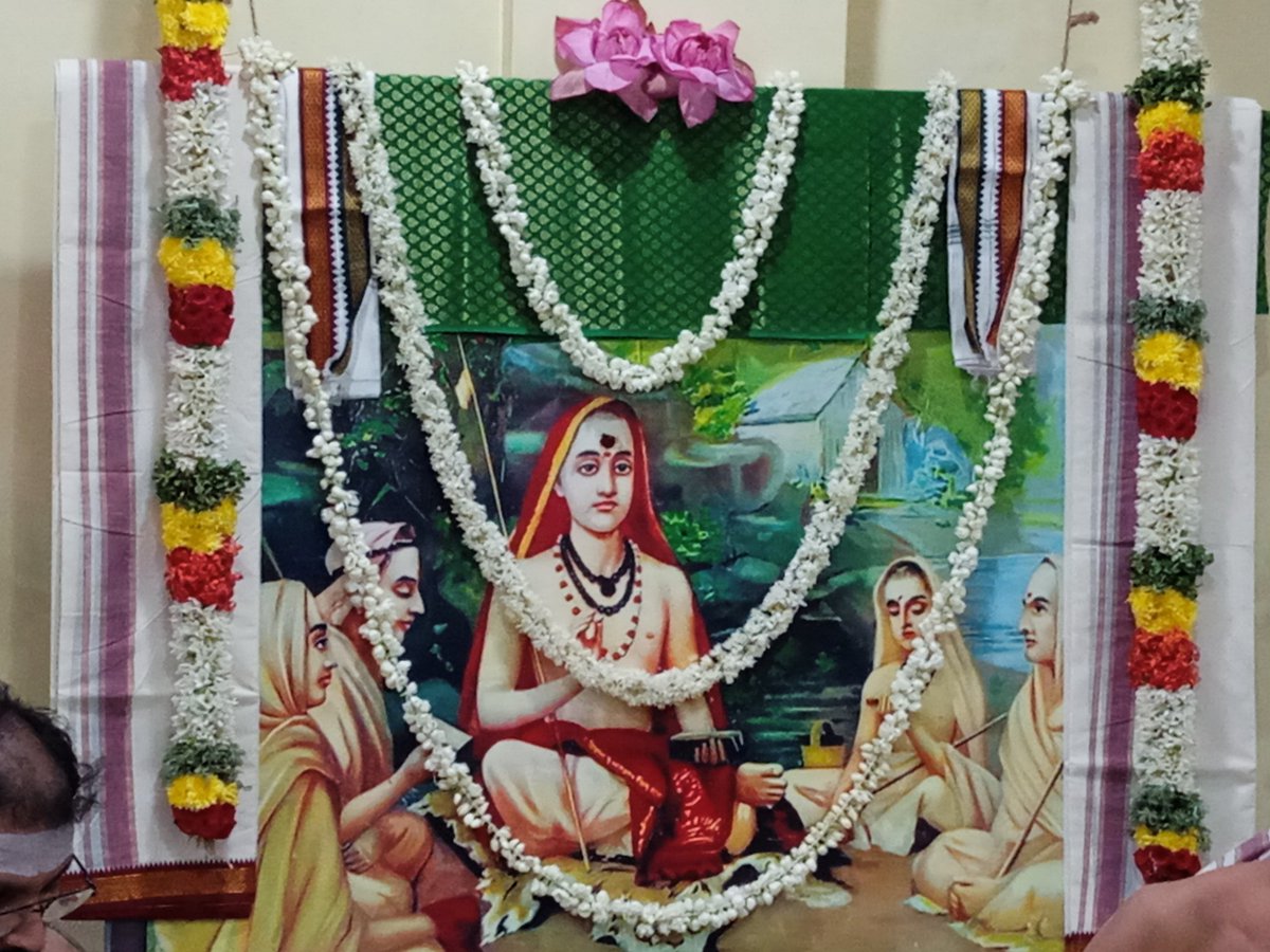 Nagarajan_Tnbjp's tweet image. Kanchi samasti trust சார்பாக சங்கர ஜெயந்தி பூஜை அனந்த பத்மநாபன் சாமி கோயில் அருகிலுள்ள மண்டபத்தில் சிறப்பாக நடைபெற்று வருகிறது. #Sankarajayanthi @KanchiMatham