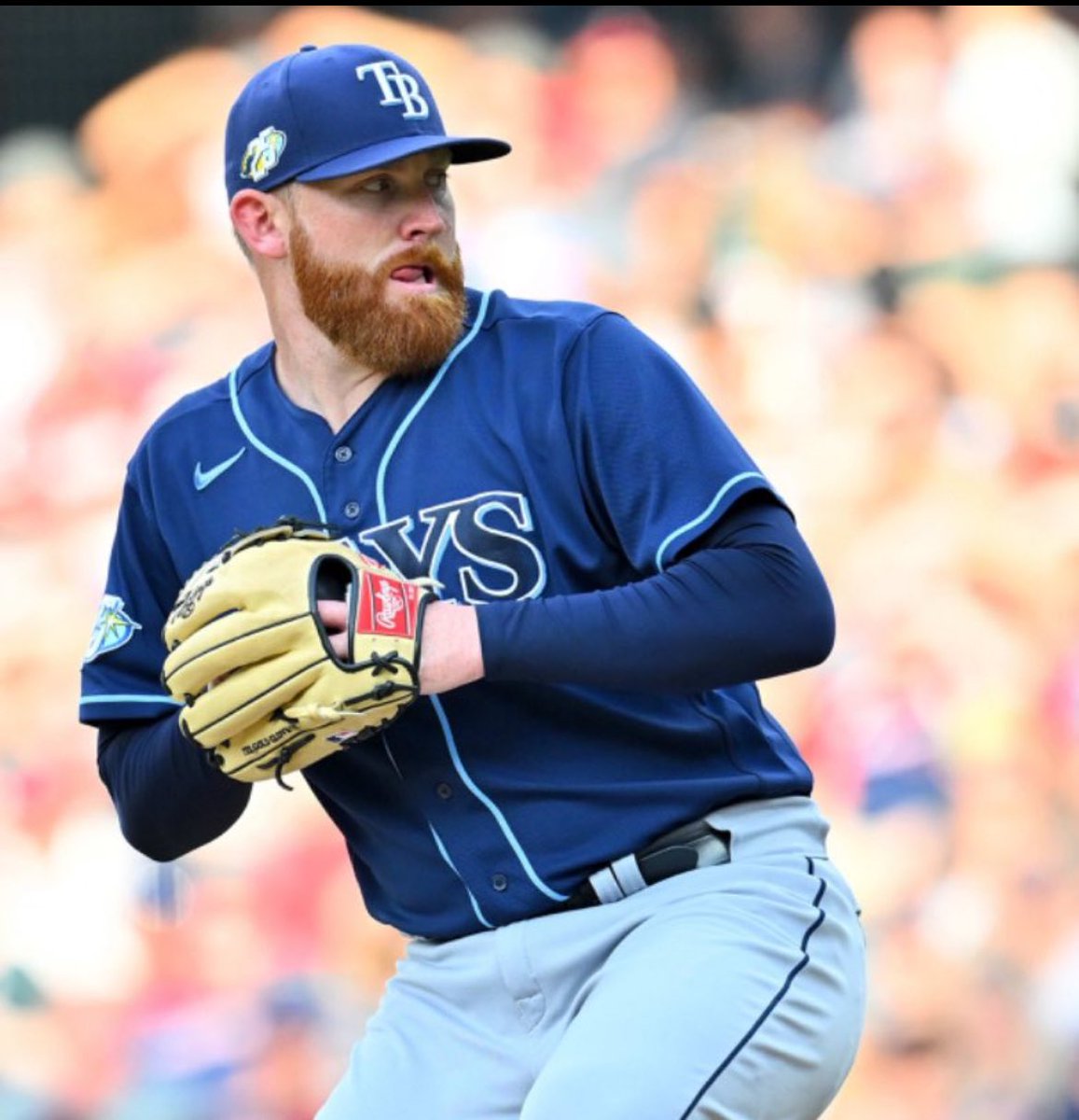 Zack Littell with yet again another solid outing for the #Rays 

5.2 IP, 4 H, 2 ER, 2 BB, 3 Ks, 8 Whiffs

Season ERA: 3.02

Velo Spin/Spin Rates Today📈🔥

Slider: +1.0 MPH/+37 RPMs
4-Seam: +0.3 MPH/+51 RPMs
Splitter: +1.2 MPH/+61 RPMs
Sinker: +46 RPMs
Sweeper: +94 RPMs

#MLB