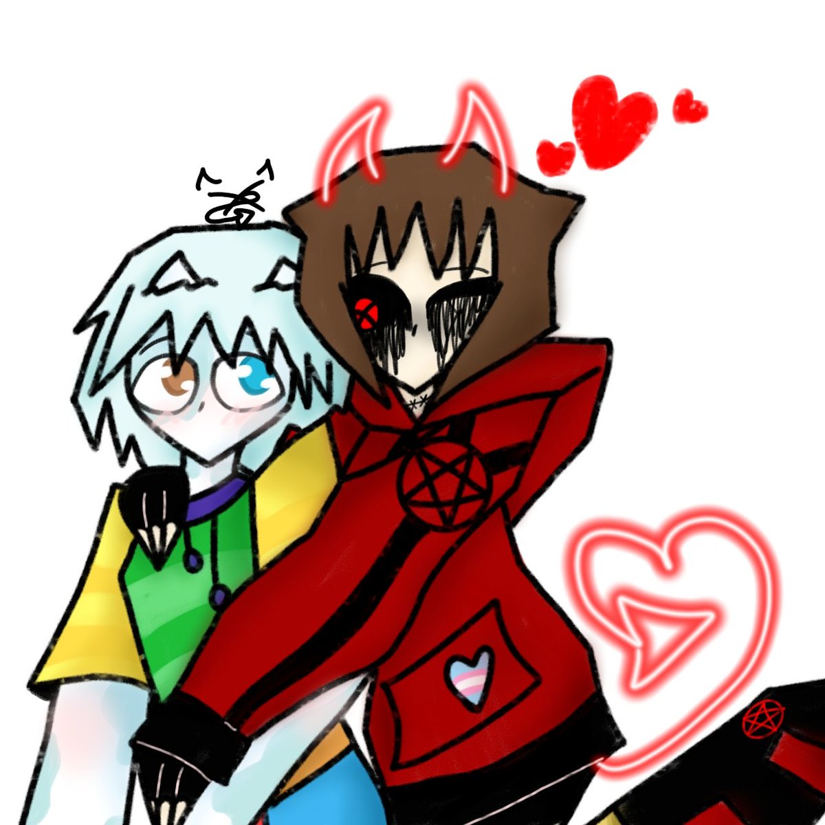 arandomthing7's tweet photo. Feeling silly ♥️

Sam belongs to @Sparkling_sam_, and R.T belongs to me

#ocs https://t.co/M9oivrbW0U