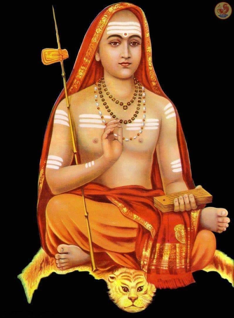 श्रुति स्मृति पुराणानाम् आलयम् करुणालयम्। नमामि भगवत्पादम् शंकरं लोक शंकरम्॥ Shankara Jayanti Today 🙏