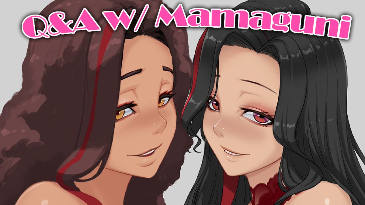 IT'S TIME CHATTO! For Mother's day I will be doing a Q&A with mamaguni! 🥰❤️ Please reply to this post with 'Yes', 'No' or 'Maybe' questions for mamaguni to answer! Art: @/Myth1cArts