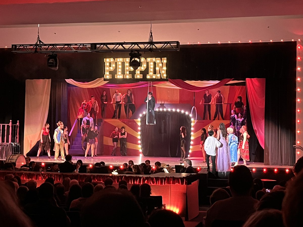 OaktonHS's tweet photo. Congratulations to the cast, crew, and pit of Pippin!  You are all incredibly talented and put on an amazing show!  Thank you to Ms. Jalajel, Mr. Godinez, Mr. Oppenheimer, and Dr. VanValkenburg!  #WEAREOAKTON 🎭 https://t.co/1xkx6SK9Qv