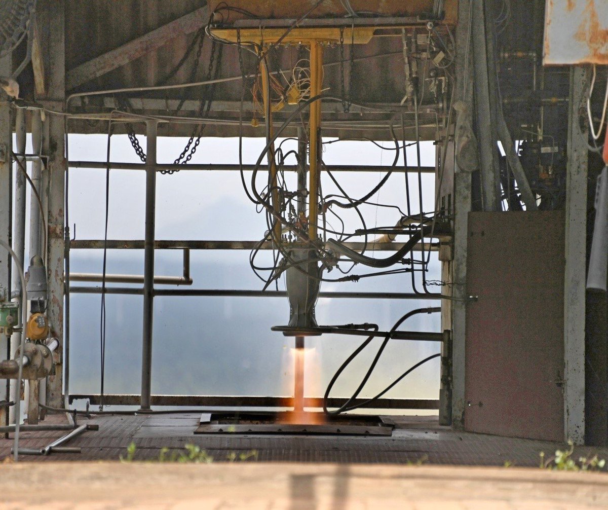Indian Space Research Organisation (#ISRO) successfully tests new liquid rocket engine at Mahendragiri in Tamil Nadu.