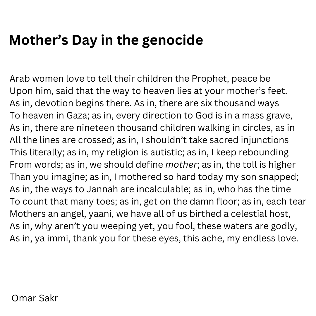 Mother's Day in the genocide