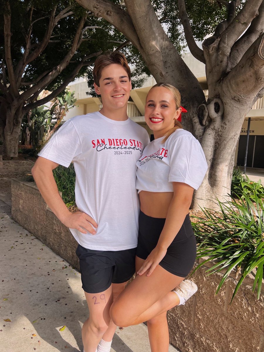 year 1! ❤️🖤 <a href="/SDSUCheer/">SDSU Cheer</a>