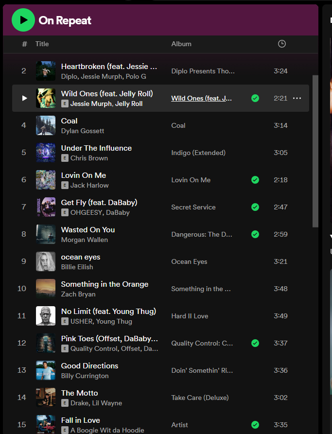 My current On Repeat 🔥🎶
@Spotify #PlaylistOfTheDay