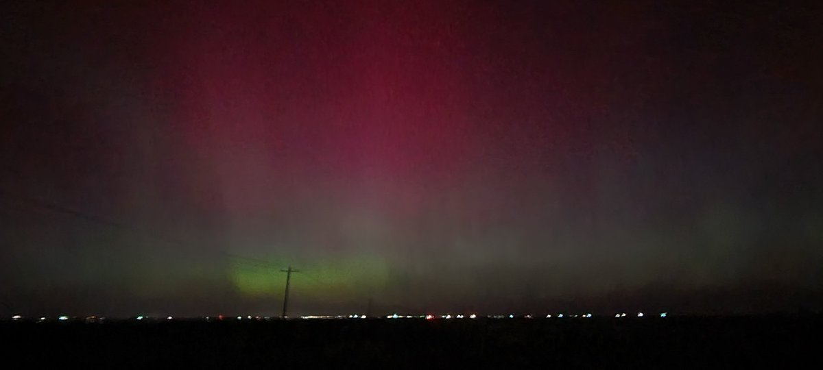 The northern lights from Bennett last night! 😍#Beon9 #9wx