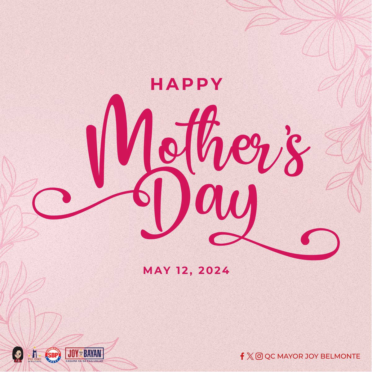 Happy mother's day sa lahat ng mga mommy, nanay, tita, ninang, lola, single mom, single dad, ate, at sa lahat ng mga tumatayong nanay sa ating lahat! ❤️